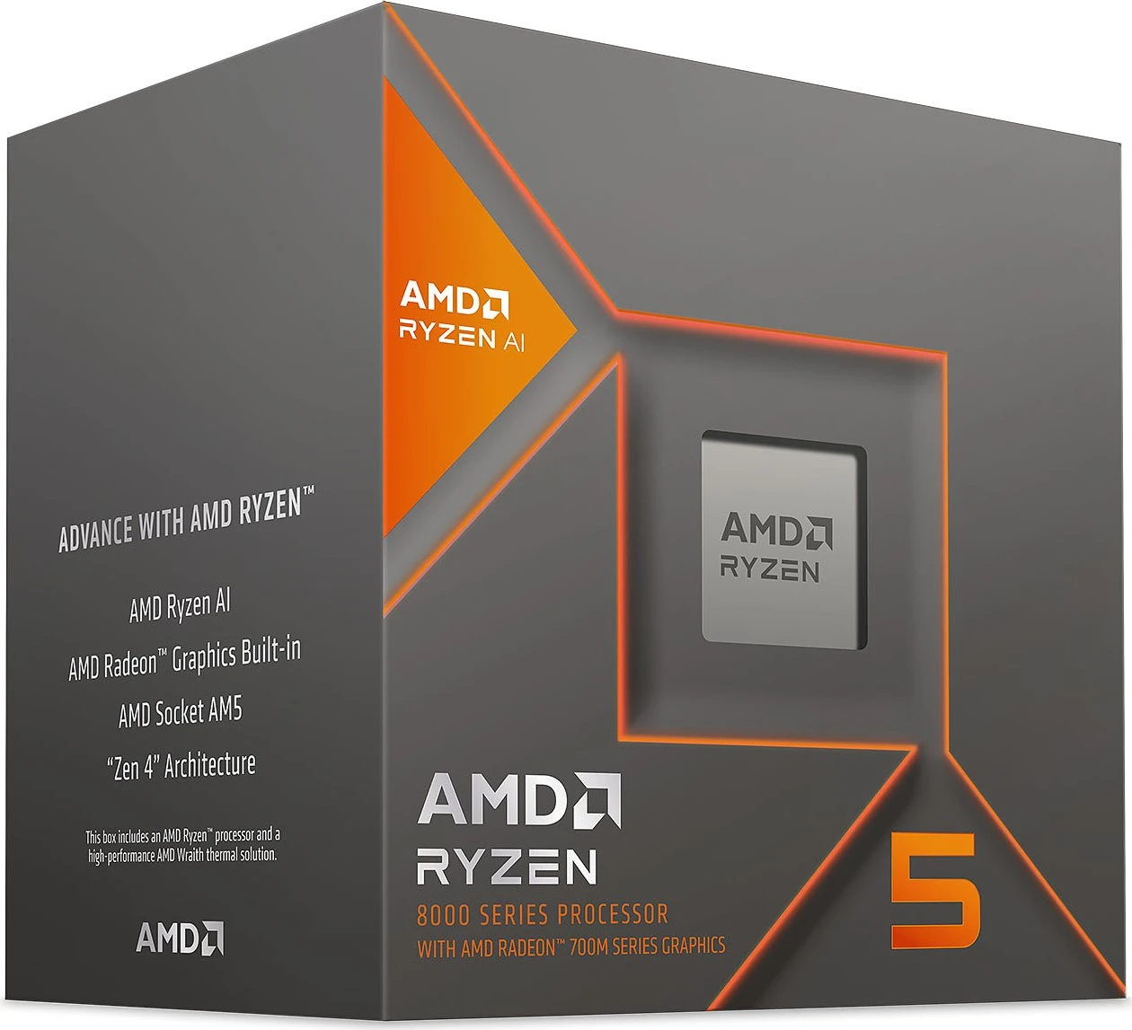 AMD Ryzen 5 8600G, 6C/12T, 4.30-5.00GHz, boxed für 127€ (-6%)