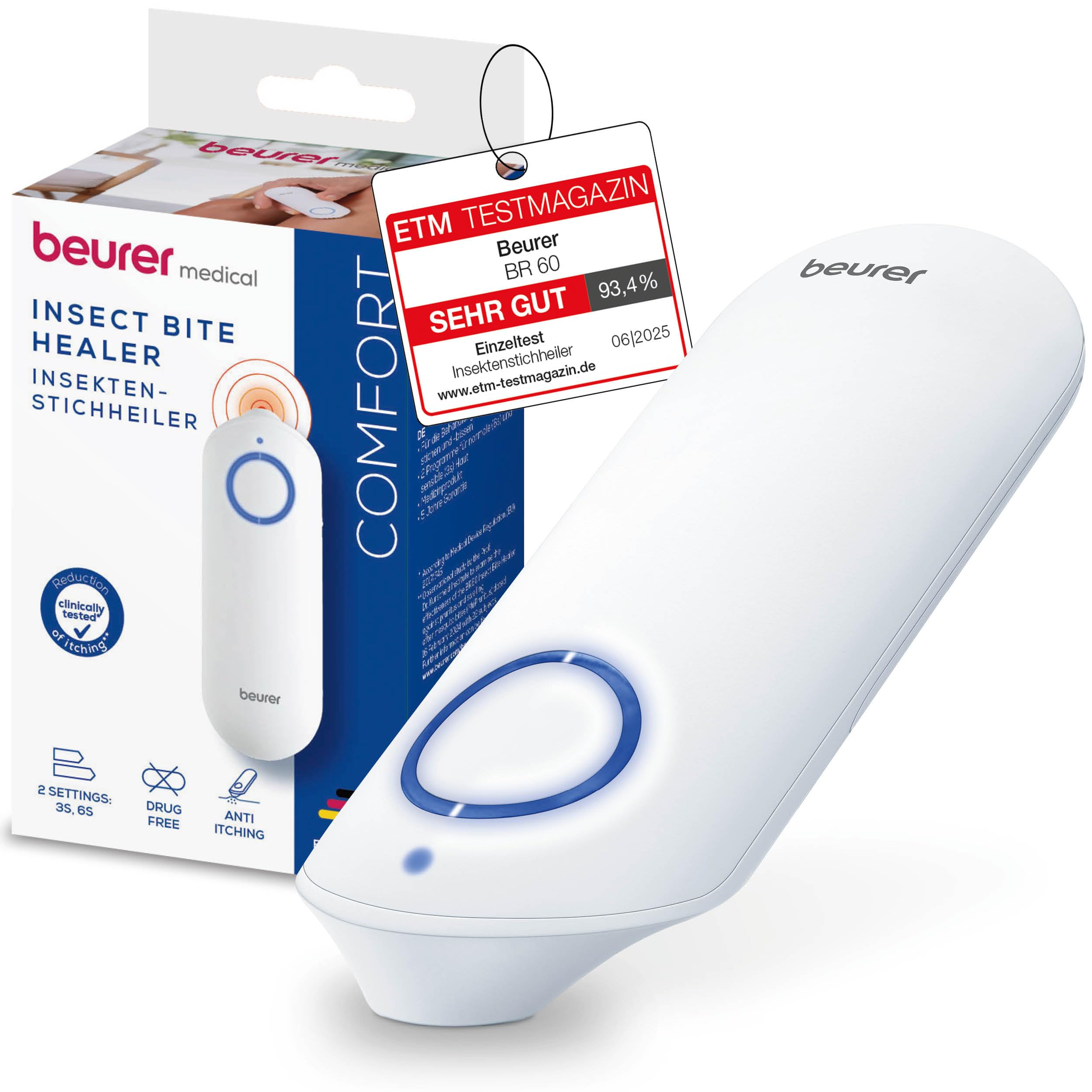 Beurer BiteX Original Insektenstichheiler BR 60 für 17€ (-25%)