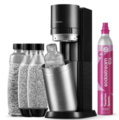 SodaStream DUO Familien-Set (inkl. 4 Flaschen & CO2-Zylinder) für 105€ (-19%)