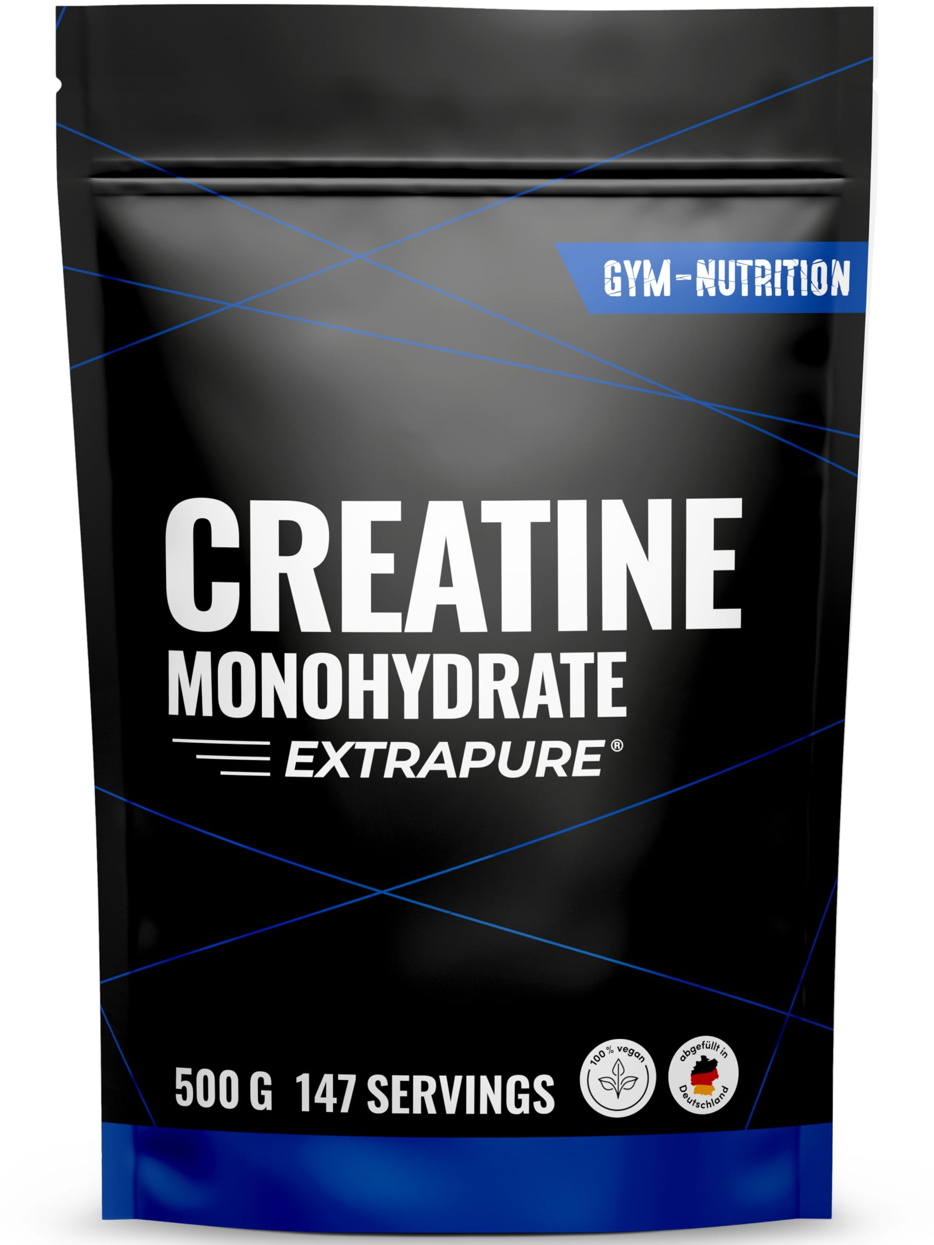 (Amazon /Sparabo ggf coupon)Creatin Monohydrat Pulver 500g – Kreatin Monohydrat in mikronisierter Qualität 100% vegan – Laborgeprüft für 6€ (-41%)
