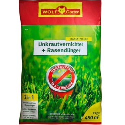 WOLF-Garten 2-in-1: Unkrautvernichter + Rasendünger SQ 450 für 40€ (-21%)