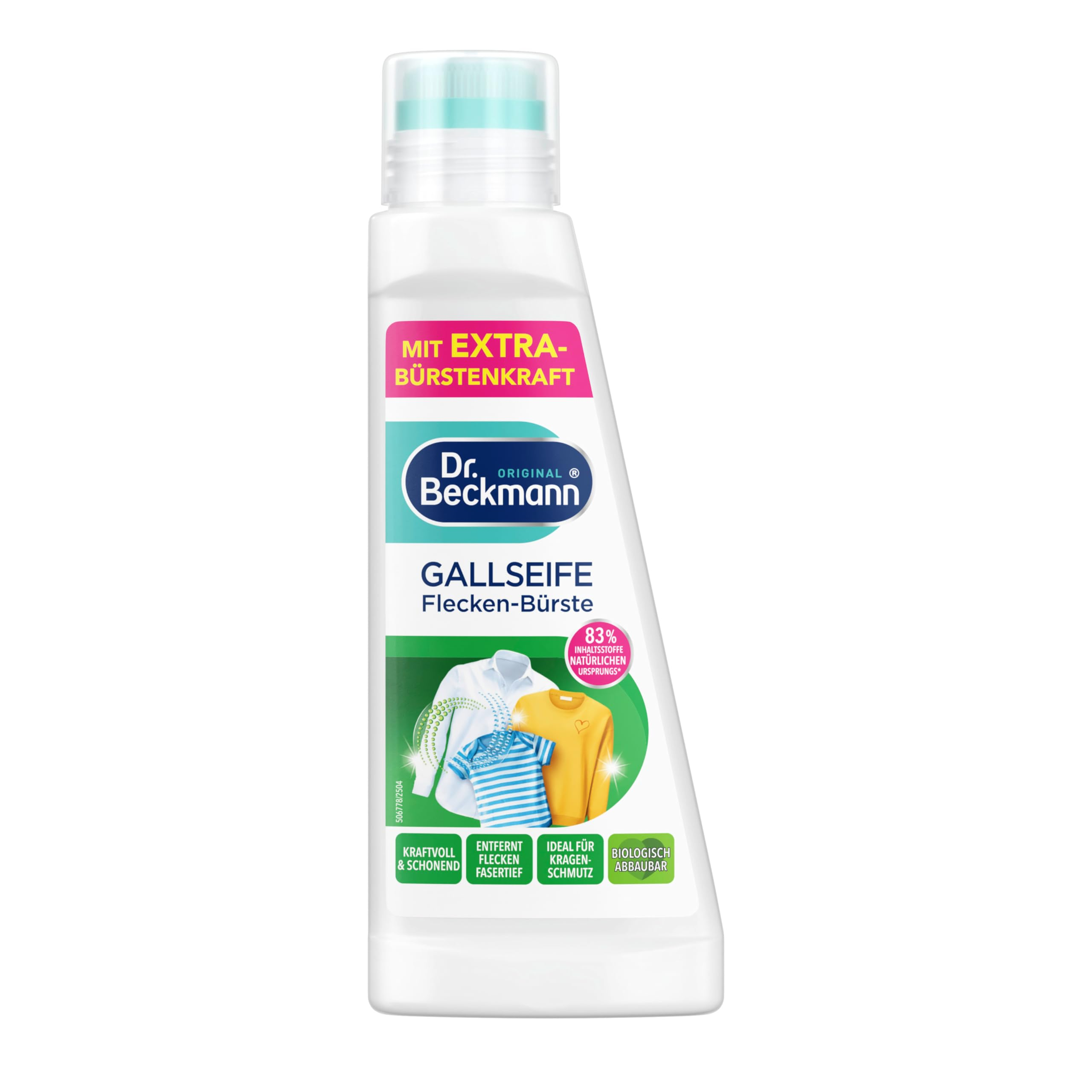 Dr. Beckmann Gallseife Flecken-Bürste 250ml für 1€ (-46%)