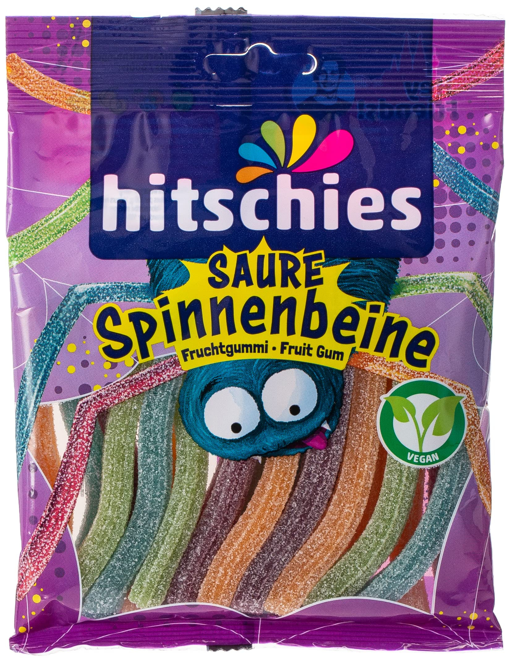 Hitschies Spinnenbeine 1 x 125g, Veganes Fruchtgummi für 1€ (-34%)