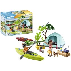 PLAYMOBIL 71425 Naturabenteuer am Zeltplatz (54 Teile, ab 4 Jahren)