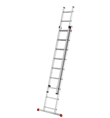 Hailo S80 ProfiStep Duo Alu-Schiebeleiter 2×9 Sprossen für 149€ (-24%)