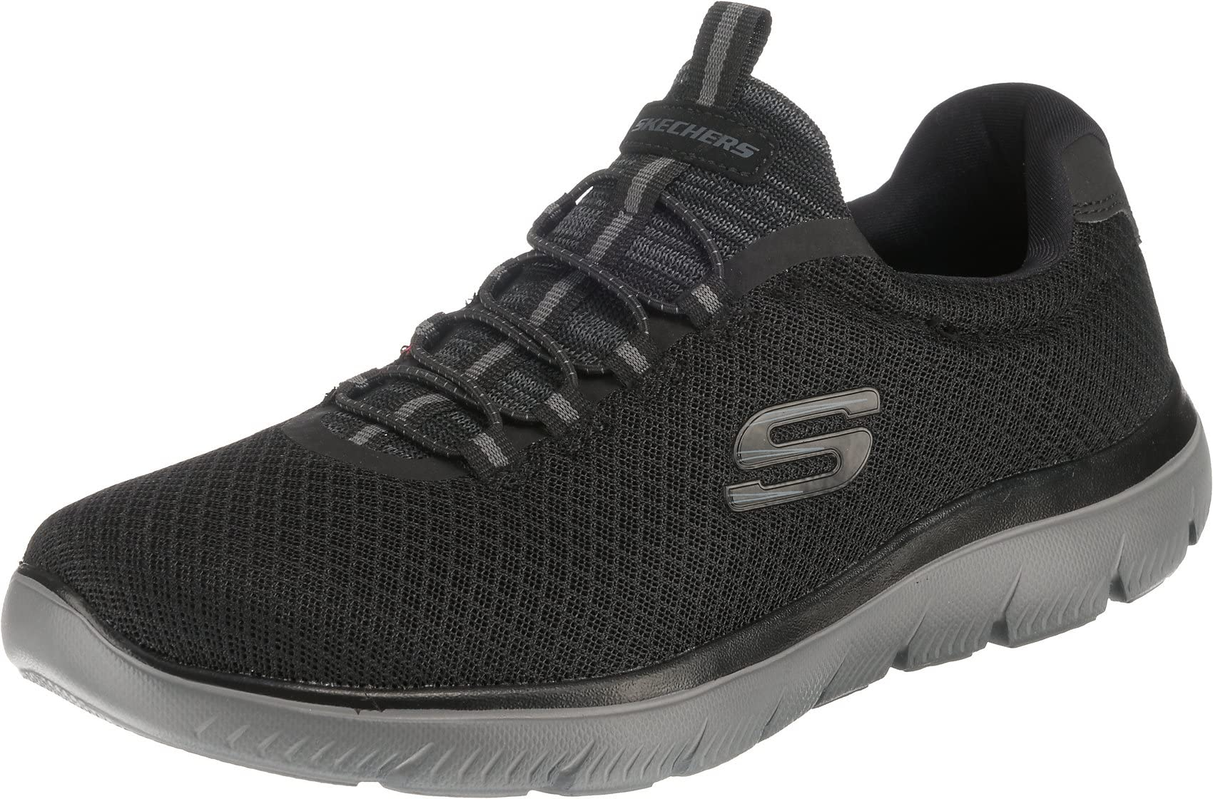 Skechers Summits Herren Sneaker (schwarz) inkl. Versand – alle Größen + 12fach Payback möglich (~35€) für 38€ (-16%)