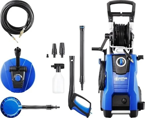 Nilfisk E 145.4-9 PAD X-TRA EU Elektro-Hochdruckreiniger inkl. Terrassenreiniger Patio für 244€ (-5%)