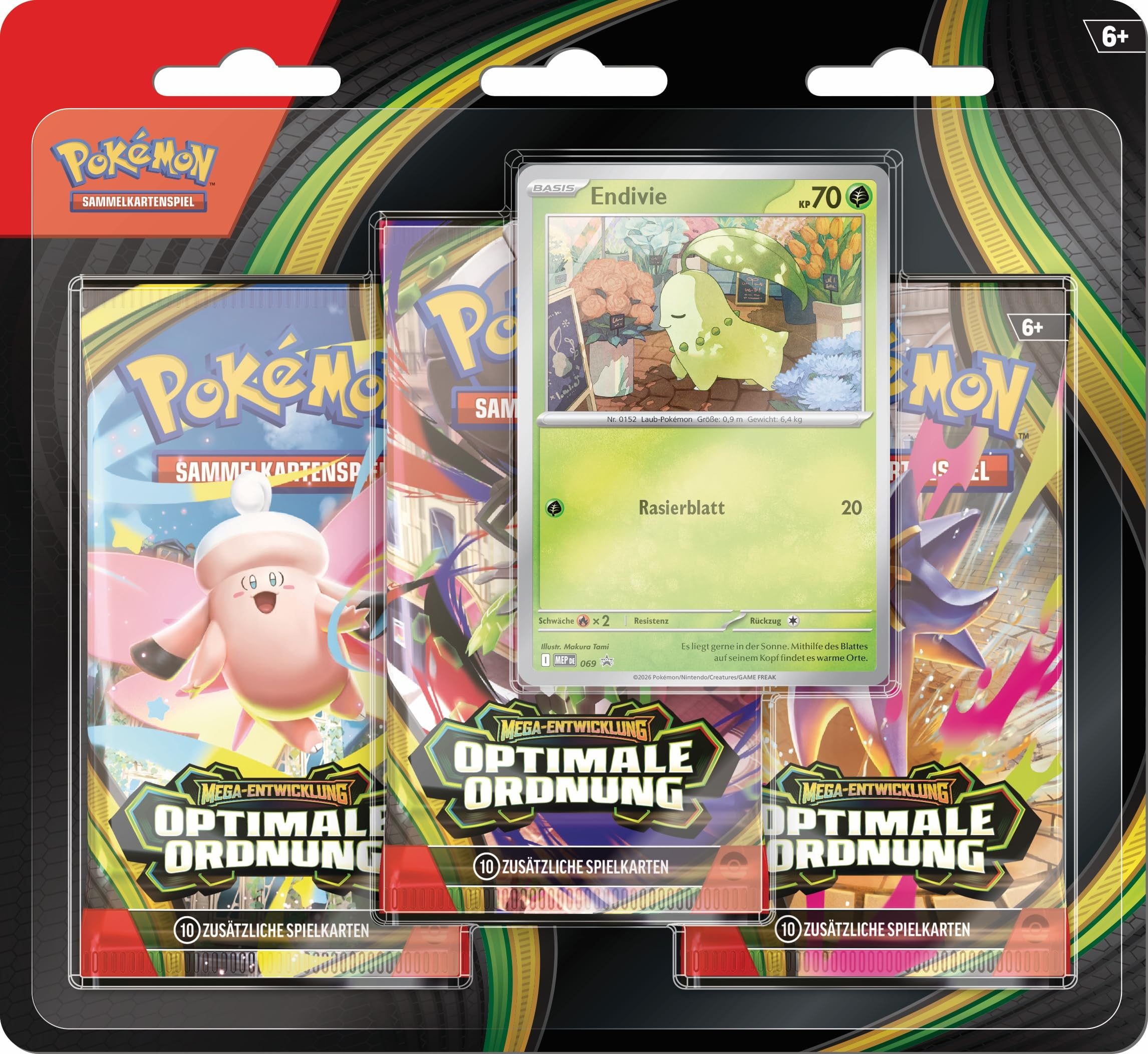 Pokémon (Sammelkartenspiel), PKM ME03 3-Pack-Blister ( Einladung)