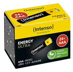 Intenso Energy Ultra AAA Micro Batterien (24er Vorratsbox, Alkaline) für 4€ (-50%)