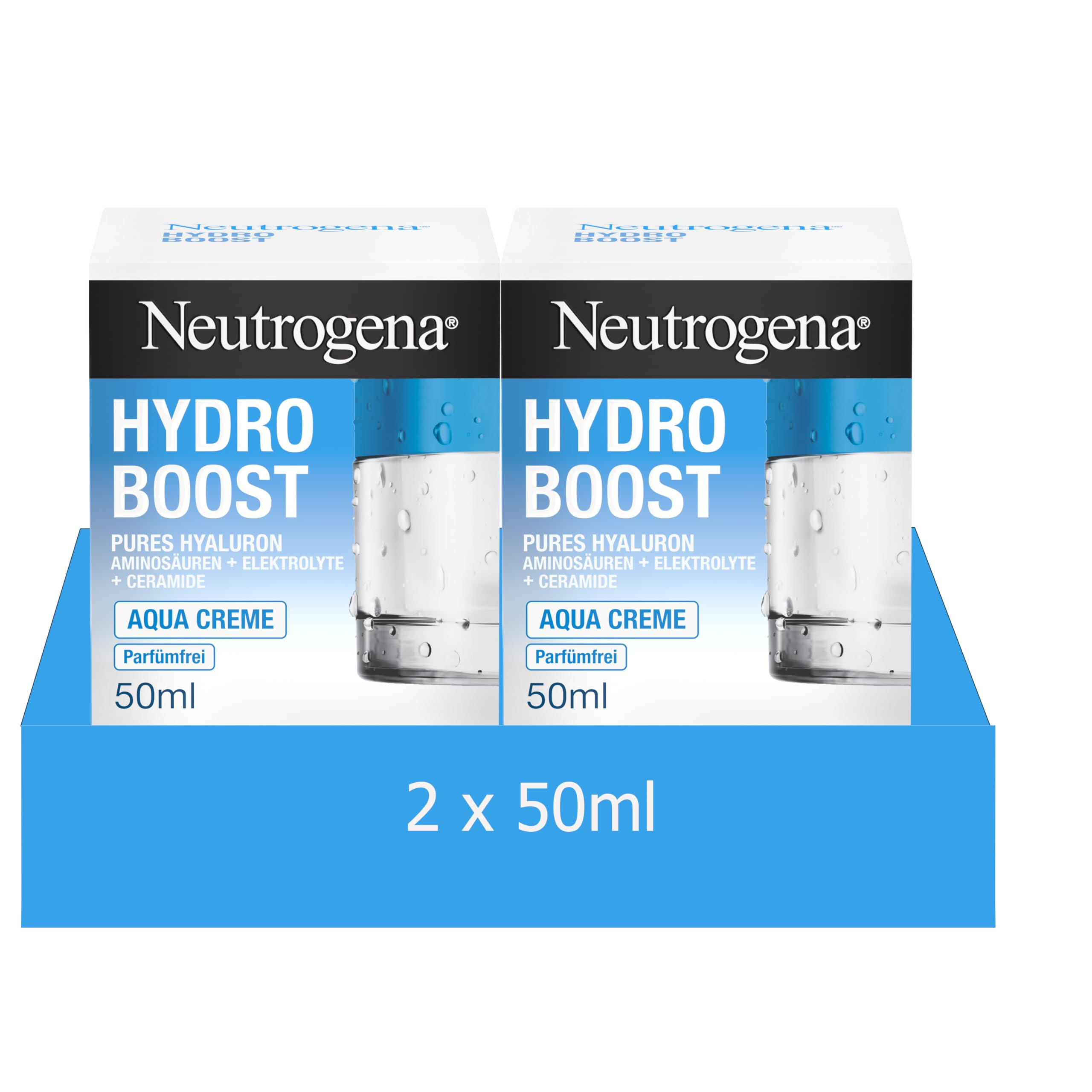 2x 50ml Neutrogena Hydro Boost Aqua Creme für 11€ (-36%)
