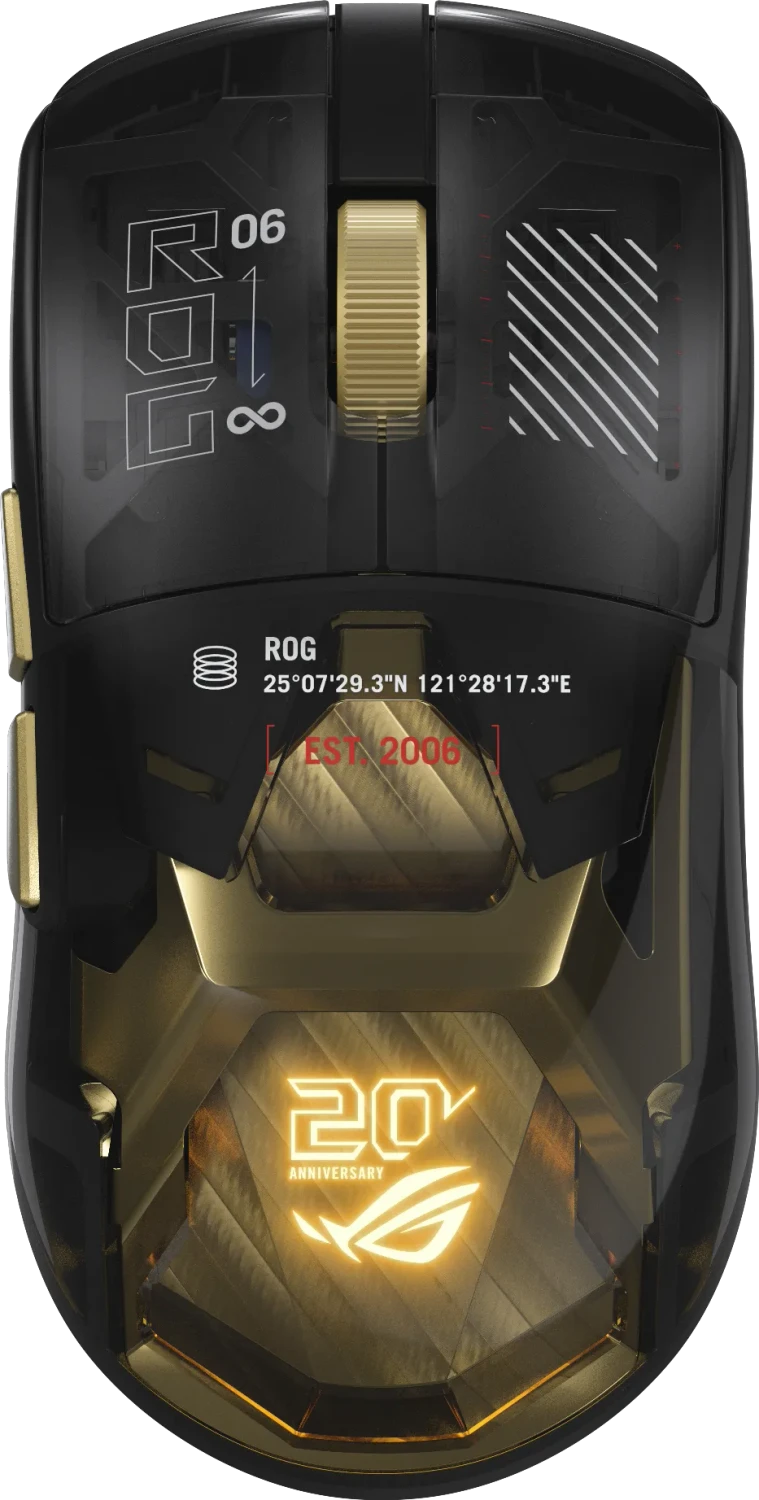 ASUS ROG Harpe II Extreme Edition 20 schwarz/gold, USB/Bluetooth für 269€ (-7%)