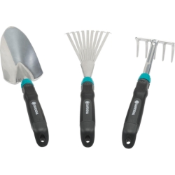 Gardena Comfort Kleingeräte-Set (3-tlg., Kelle, Rechen, Besen) für 24€ (-14%)