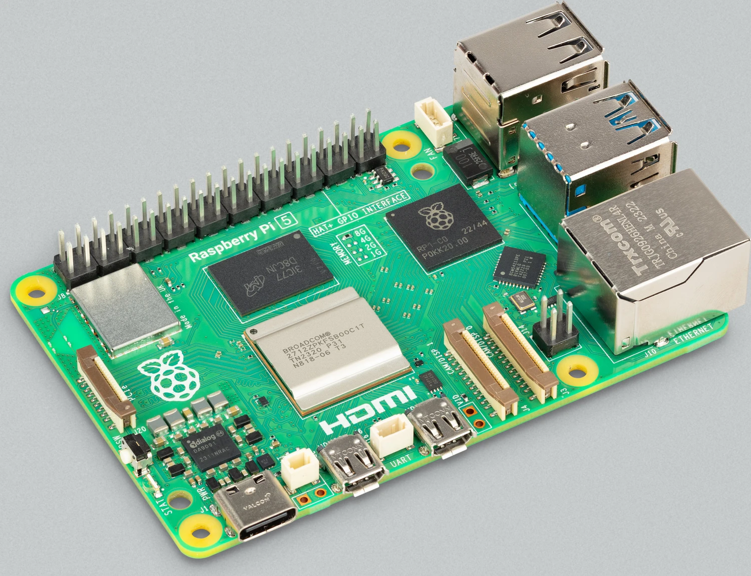 Raspberry Pi 5 Modell B, 16GB RAM für 179€ (-15%)