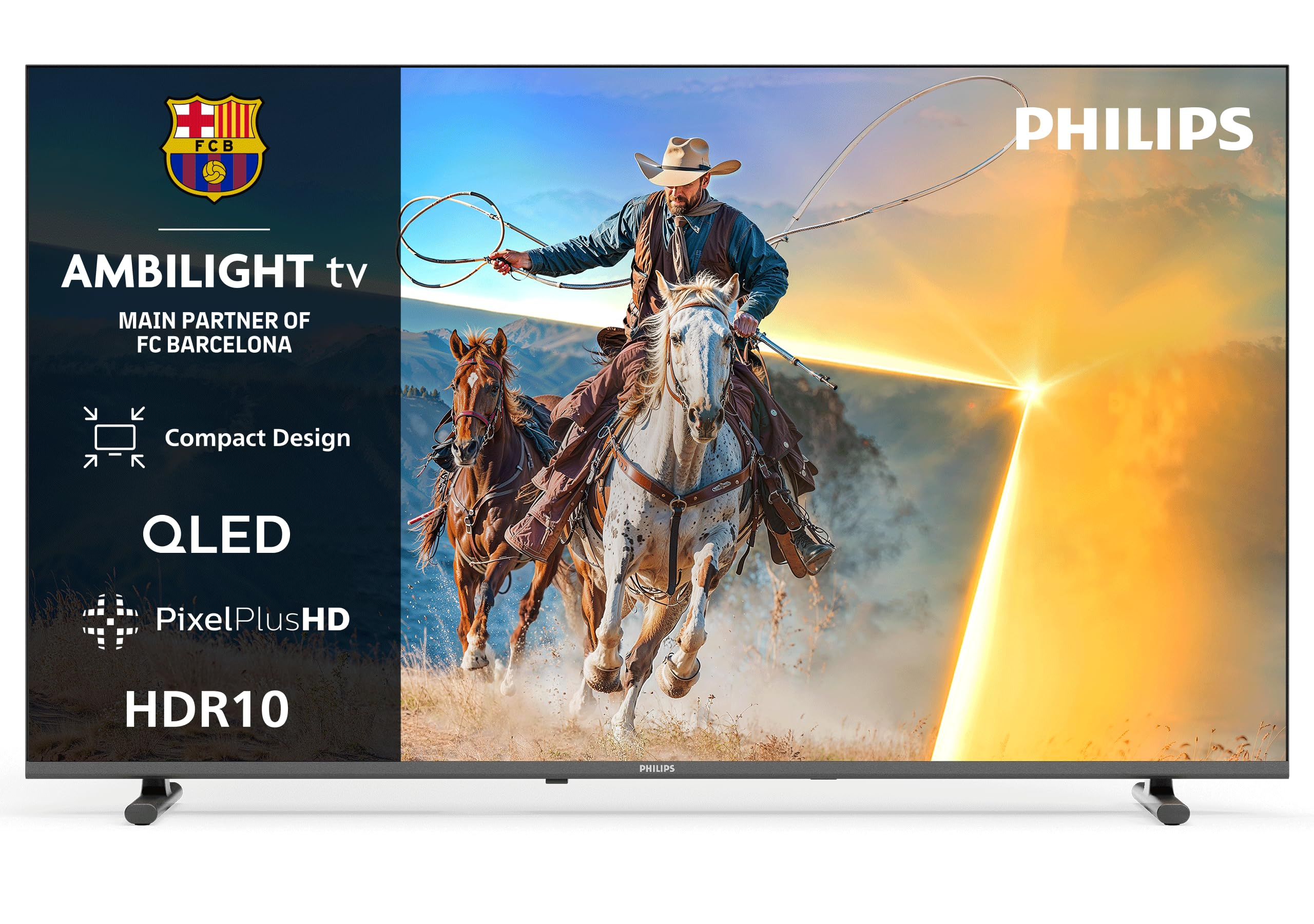Philips 40PQS6901 – 4K QLED 40 Zoll Smart-TV mit Ambilight – neuer Bestpreis für 281€ (-19%)