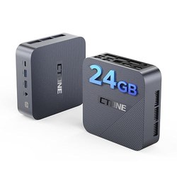 CTONE K2 Mini-PC (Core i5-12450H, 24 GB, 512 GB SSD, Win 11 Pro)
