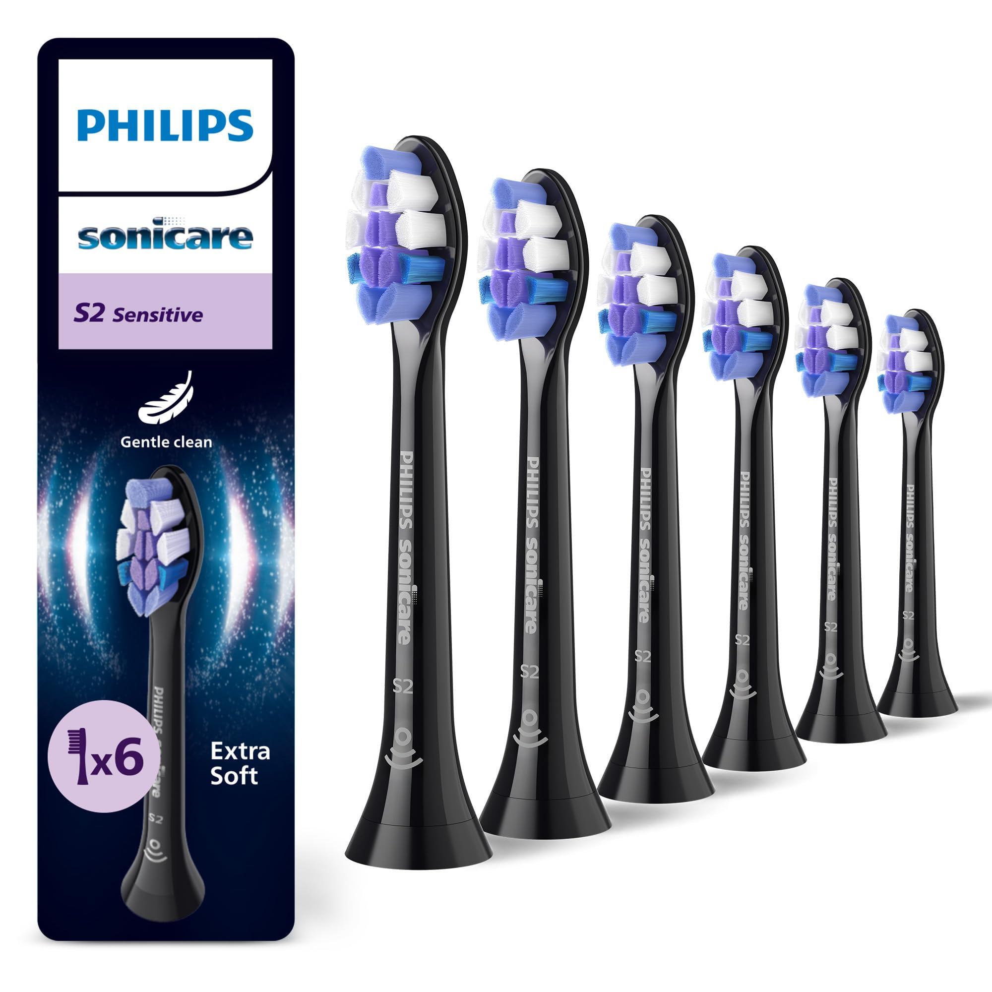Philips Sonicare S2 Sensitive, Original-Ersatzbürstenköpfe für 25€ (-32%)