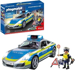PLAYMOBIL Porsche 911 Carrera 4S Polizei für 34€ (-19%)