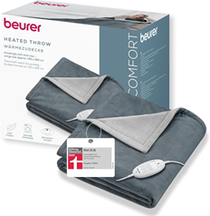 Beurer HD 75 Heizdecke (180 x 130 cm, 6 Temperaturstufen, waschbar) für 45€ (-15%)