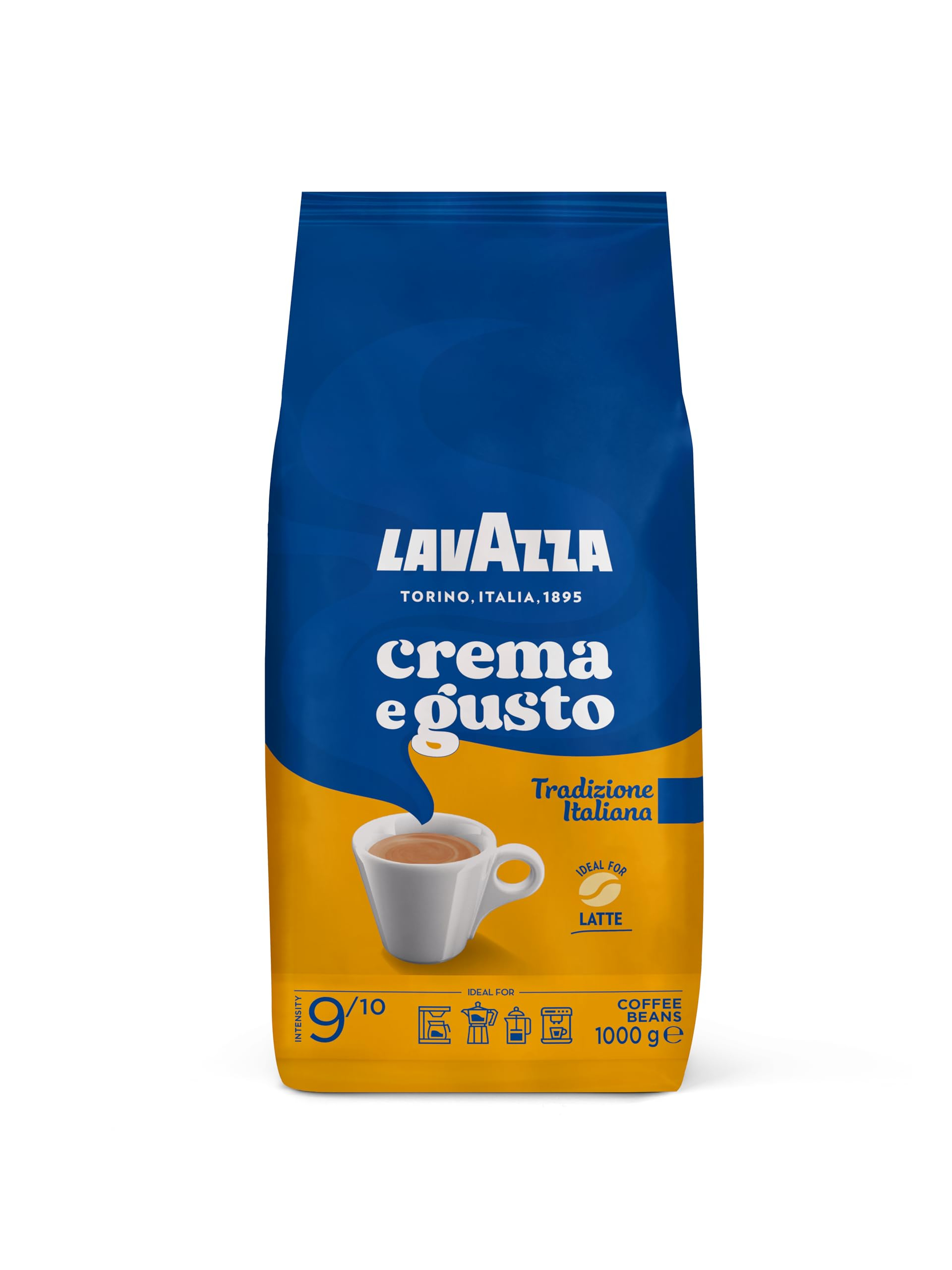 Lavazza, Crema e Gusto Tradizione Italiana oder Crema e Aroma für 14€ (-18%)
