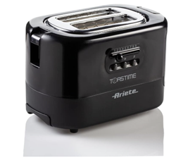 Ariete 159 Toastime 2-Scheiben-Toaster (Edelstahl, 9 Stufen) für 21€ (-35%)