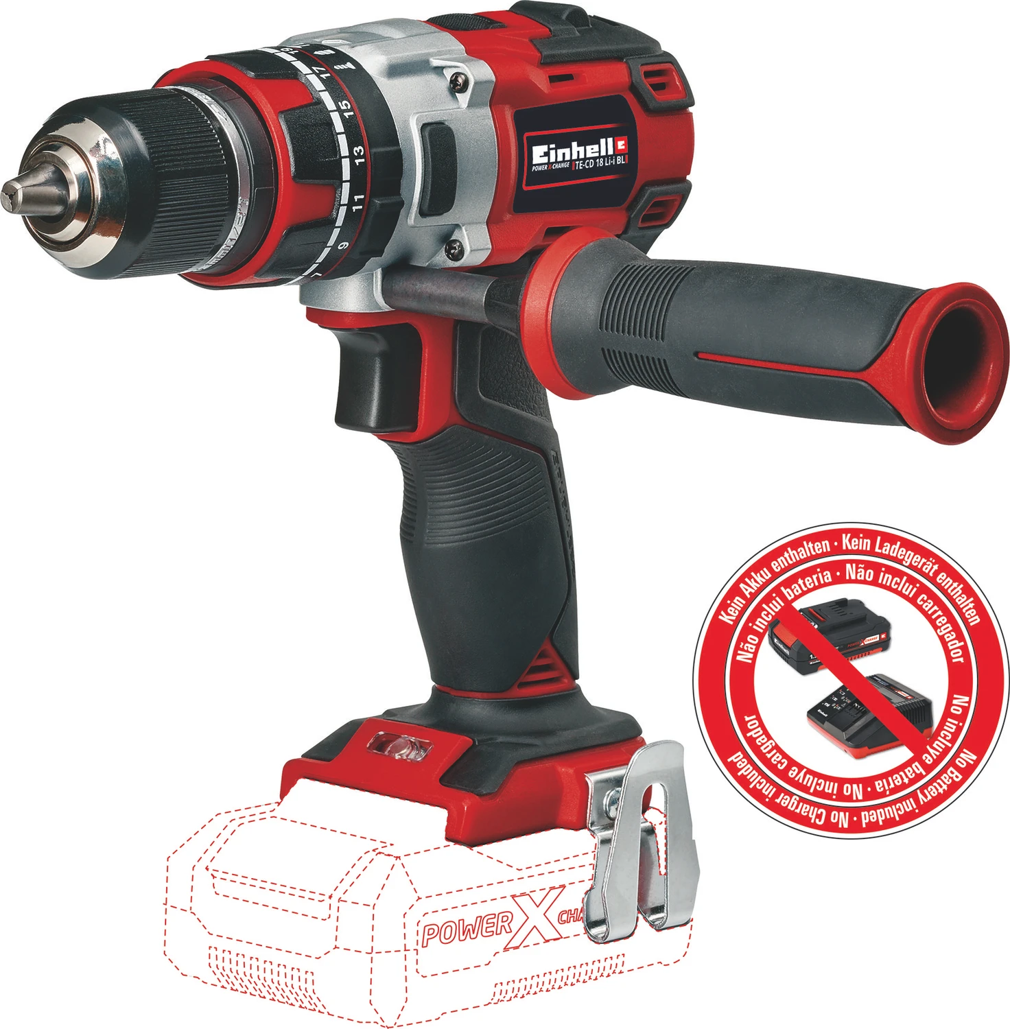 Einhell Professional TP-CD 18 Li-i BL Akku-Schlagbohrschrauber solo für 68€ (-6%)