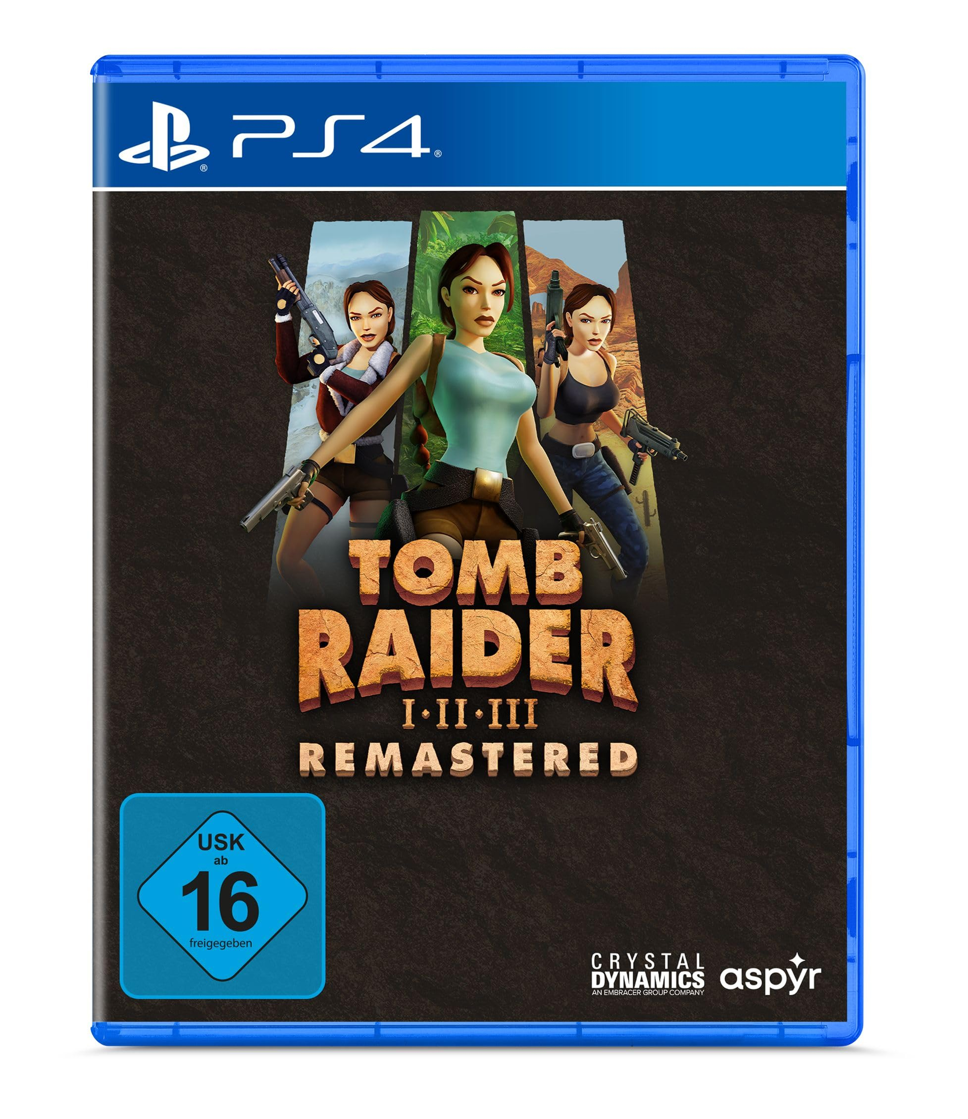 Tomb Raider 1-3 Remastered Starring Lara Croft – PS4 für 15€ (-44%)