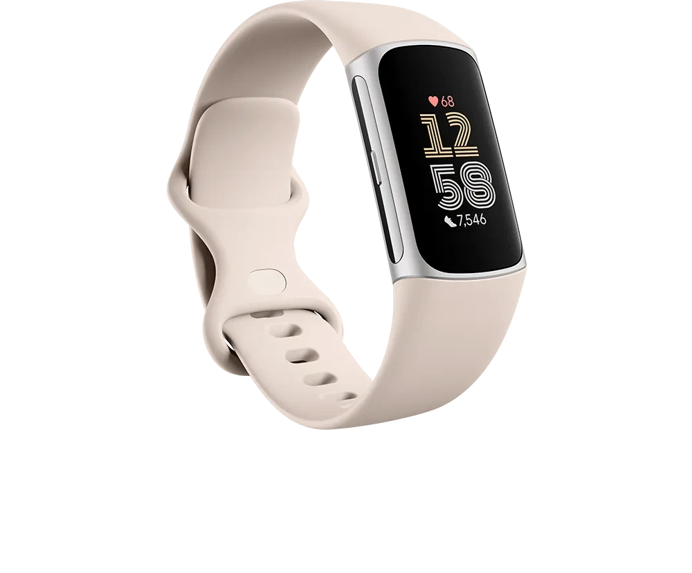 Fitbit Charge 6 Aktivitäts-Tracker porcelain/silver für 95€ (-11%)