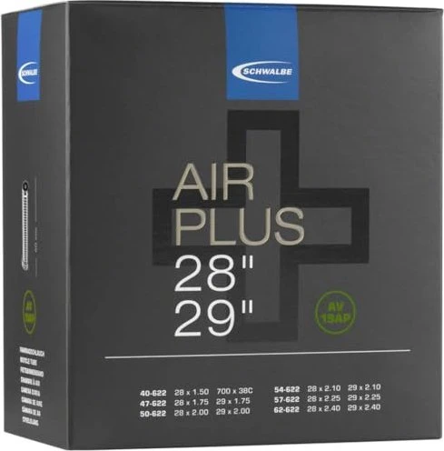 Schwalbe Air Plus AV 19AP 40mm 28″/29″ Schlauch für 8€ (-11%)
