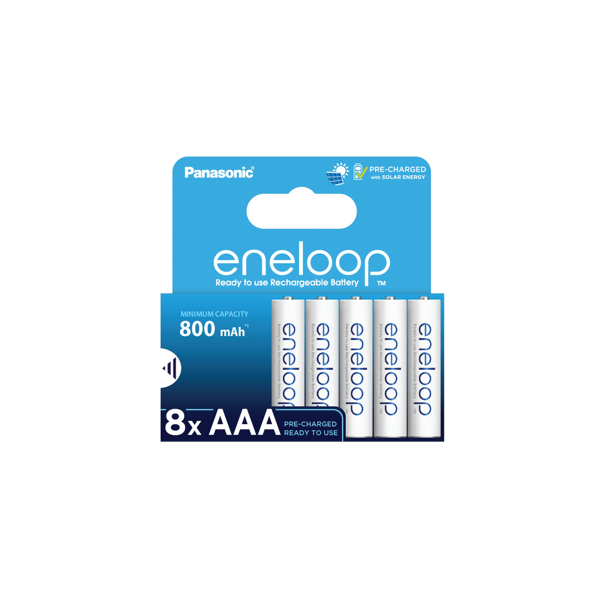 [Amazon] eneloop AAA/Micro 8er Pack 800mAh NiMH – bis 2.100 Ladezyklen | Spar-Abo + 15% Coupon personalisiert → nur 14,38€ (1,82€/Stück) für 14€ (-34%)
