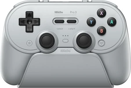8BitDo Pro 3 Gamepad grau (PC/MAC/Switch 2/Switch/SteamOS/Android/iOS) für 46€ (-14%)