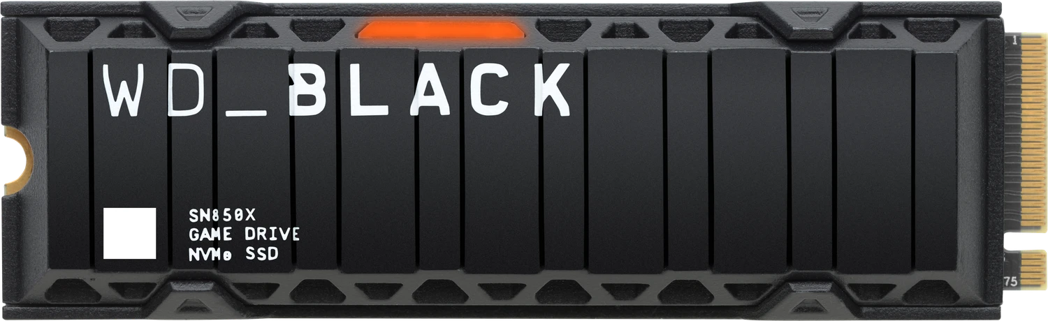 Western Digital WD_BLACK SN850X NVMe SSD 2TB, M.2 2280 / M-Key / PCIe 4.0 x4, Kühlkörper für 222€ (-15%)