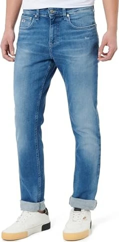 Tommy Hilfiger Scanton Slim im Used Look Jeans denim medium (Herren) für 19€ (-27%)
