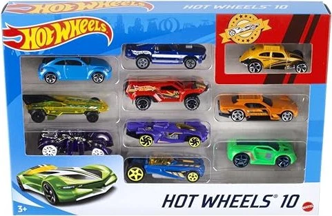 Mattel Hot Wheels 10er Geschenkset Serie 1:64 für 10€ (-33%)