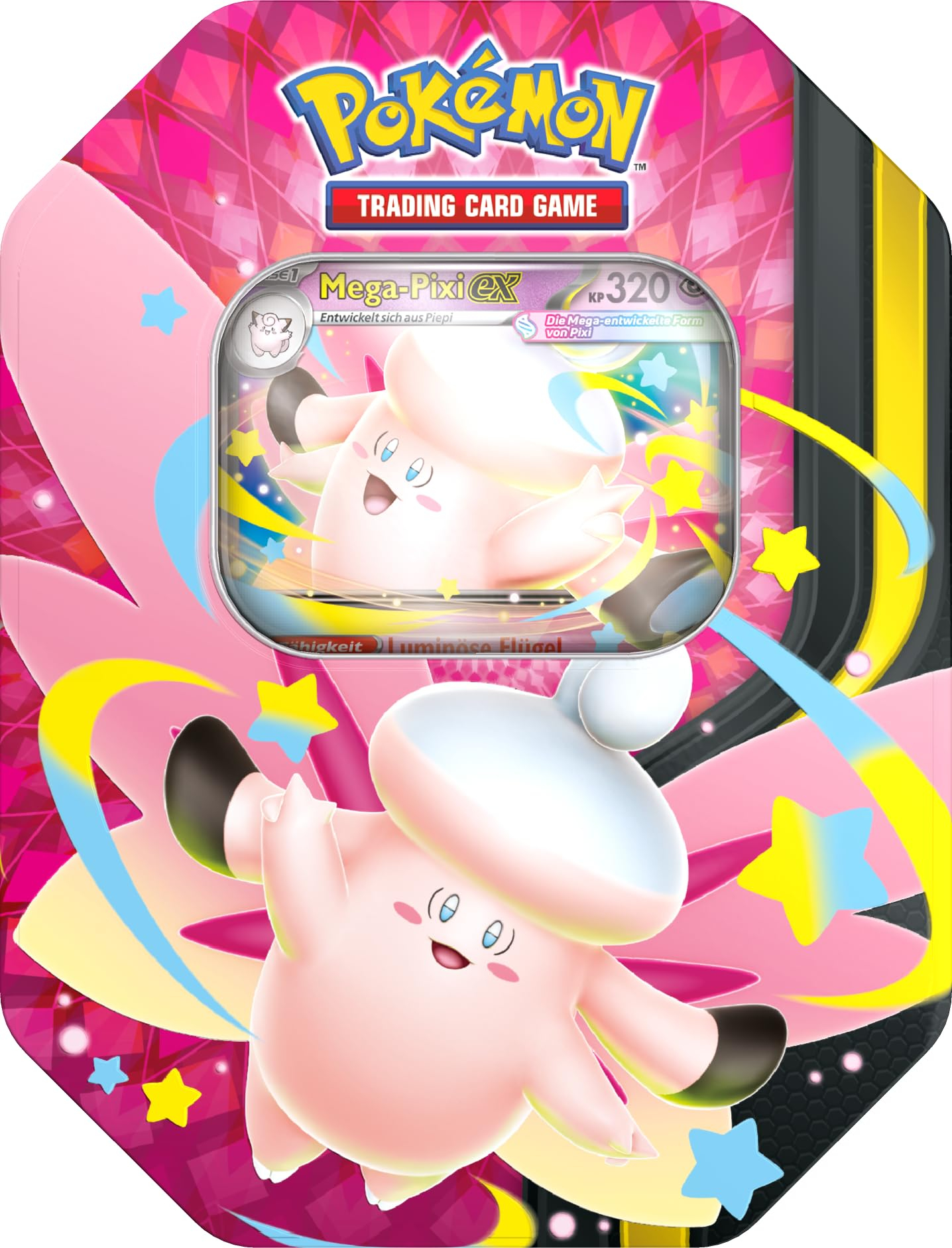 Pokemon TCG Mega Pixi EX Tin Box [Amazon / Einladung]