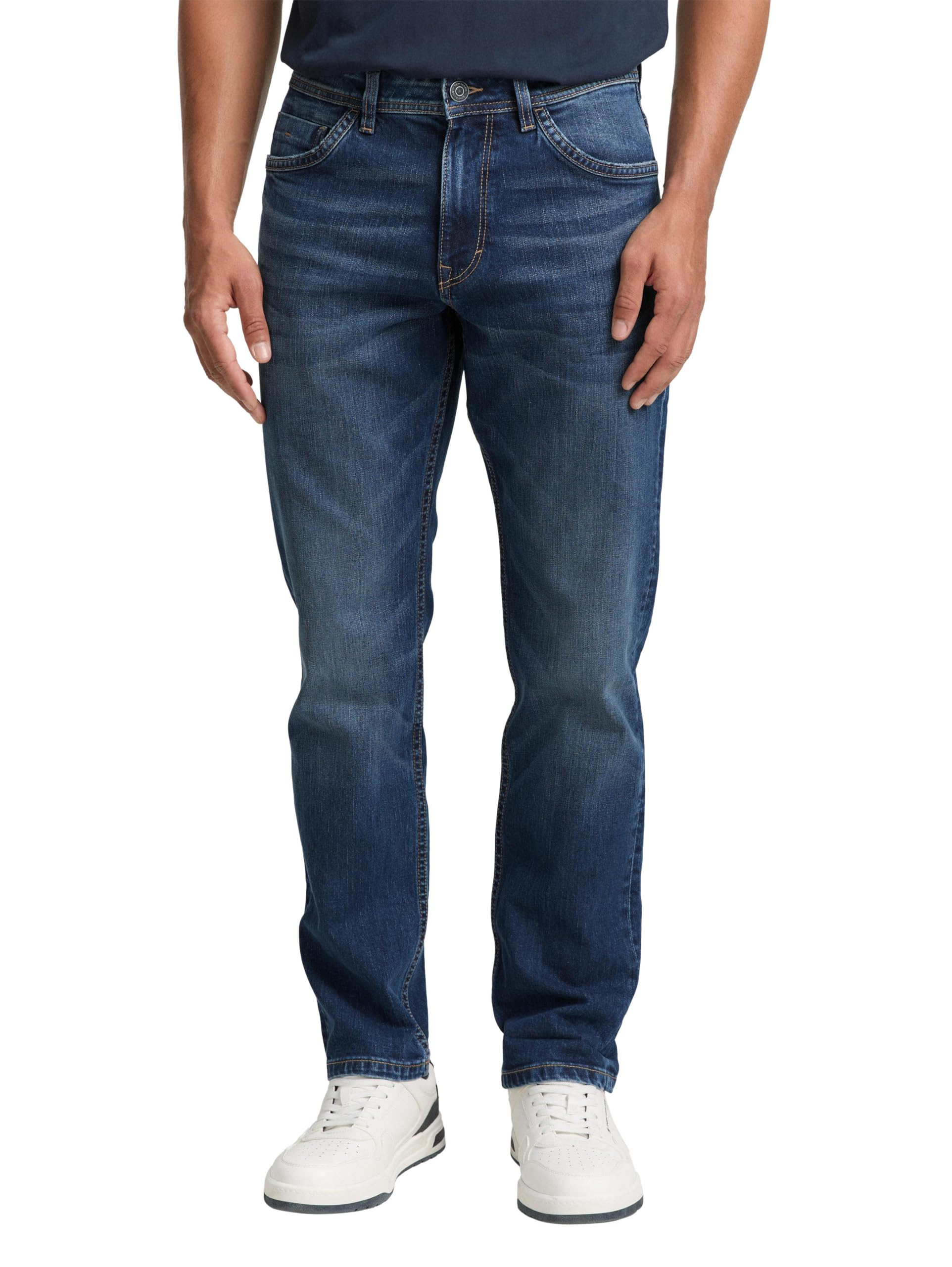 Tom Tailor Herren Josh Regular Slim Jeans, 98% Baumwolle, 2% Elasthan, W29 bis W38 für 20€ (-35%)