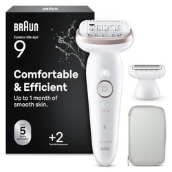 Braun Silk-épil 9 Epilierer (9-030, Wet&Dry, inkl. Aufsätze)