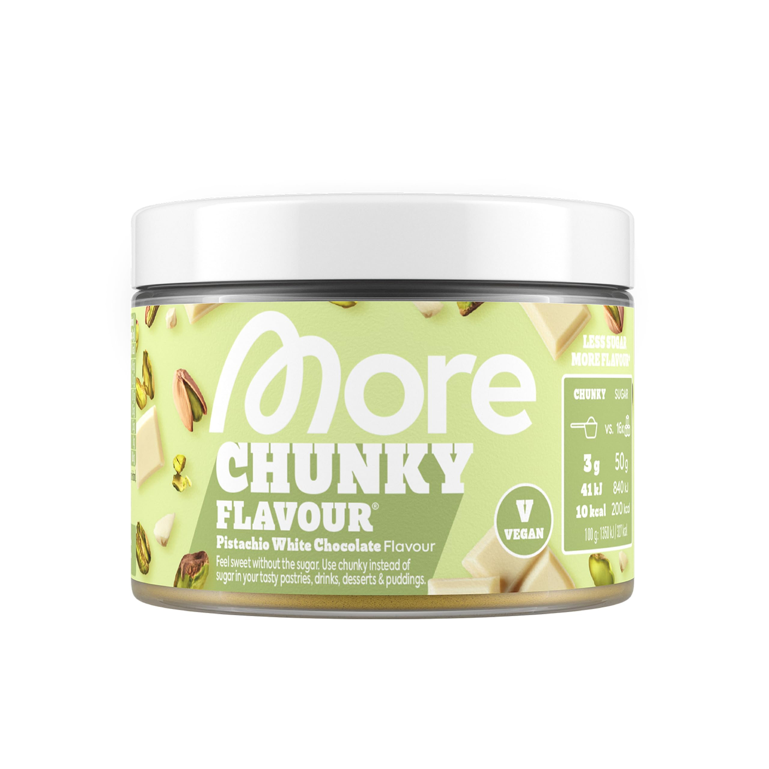 Alle Sorten MORE Chunky Flavour Geschmackspulver bei Amazon im Sale im Sparabo für 8€ (-33%)
