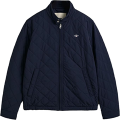 GANT Herren Quilted Windjacke (Steppjacke, Evening Blue) für 84€ (-41%)