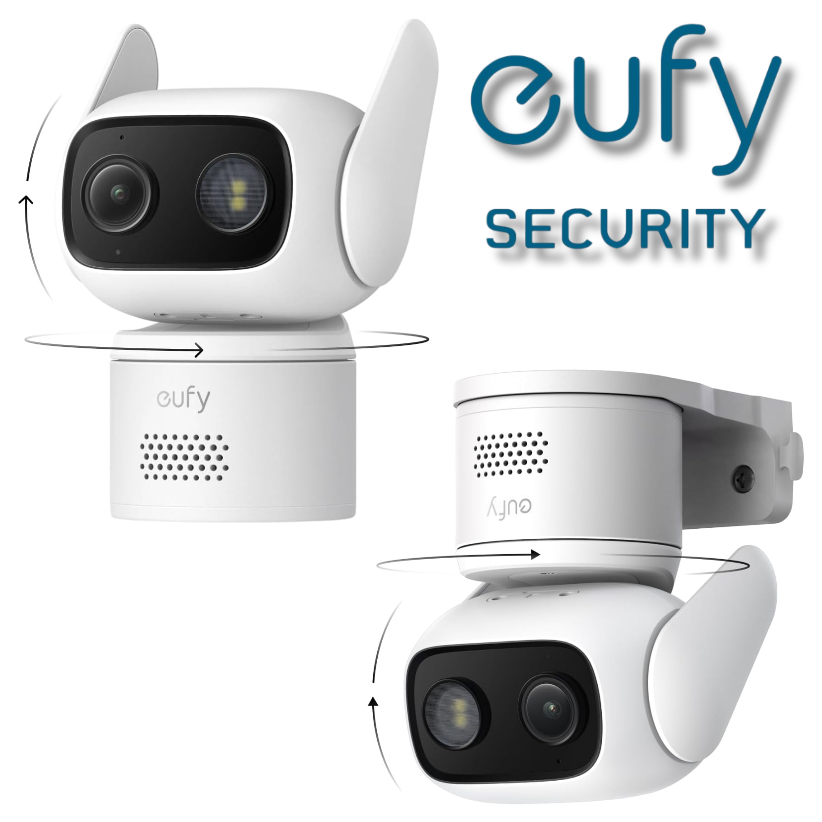 eufy Überwachungskamera C31 – Innen & Außen | 1080p, 360°-Sicht (Schwenken/Neigen), Farbnachtsicht, lokaler Speicher | kein Abozwang für 40€ (-22%)
