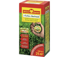 WOLF-Garten Turbo-Nachsaat LR25 (500 g, 25 m²) für 9€ (-31%)