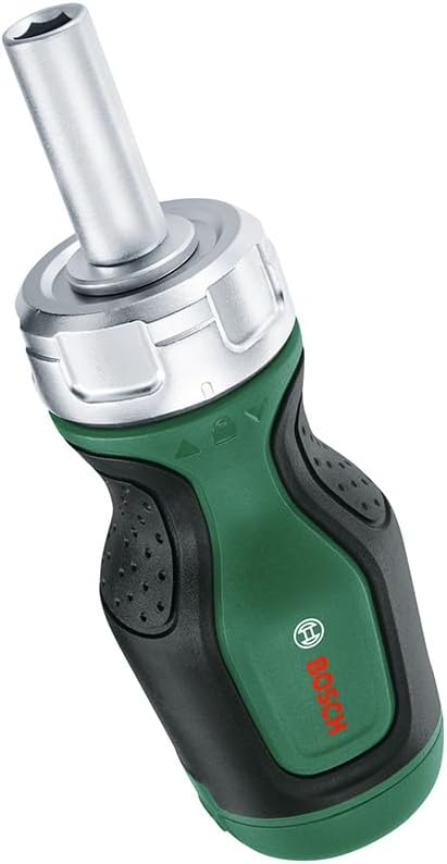 Bosch Stubby Ratschenschraubendreher mit Bit Magazin, 6-teilig (kompakt, hoher Drehmoment; 6 Bits – PH2,SL5,TX25,HEX3/4/5) auch TryMe für 9€ (-30%)
