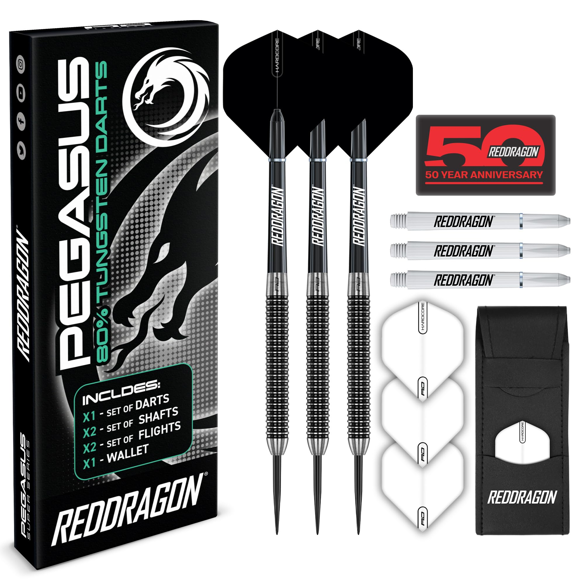 RED DRAGON Darts – Pegasus für 16€ (-49%)
