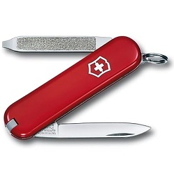 Victorinox Escort Schweizer Taschenmesser (6 Funktionen, Swiss Made) für 9€ (-33%)