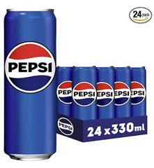 24er Pack Pepsi Cola Original (0,33 l Dosen)