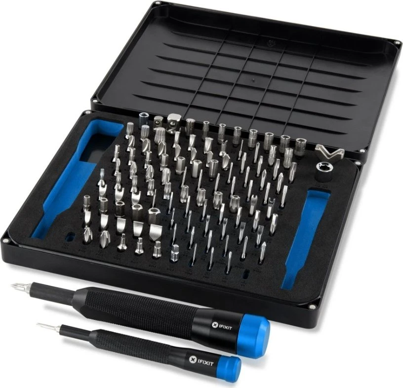iFixit Manta Feinmechanik Bitset/Steckschlüsselsatz inkl. Werkzeugbox, 112-tlg. für 40€ (-20%)