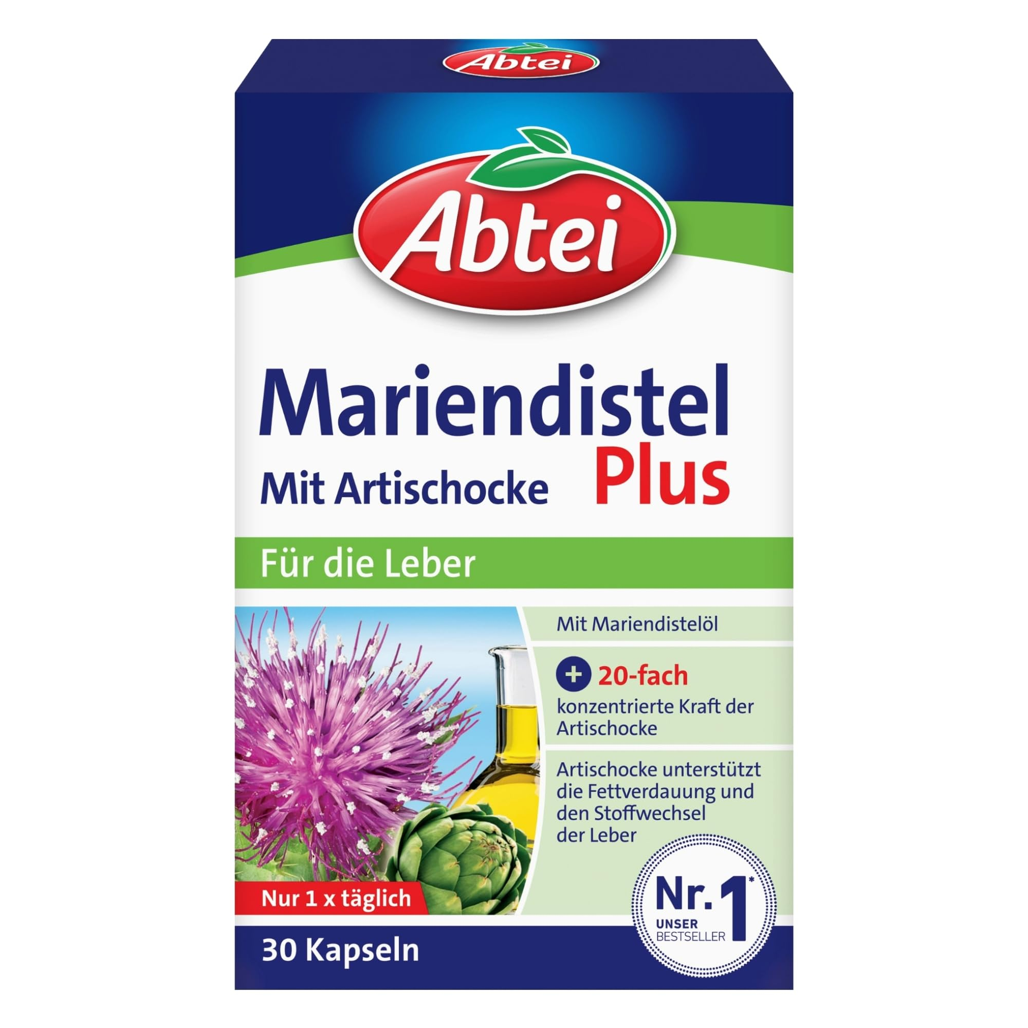 Abtei Mariendistel Plus mit Artischocke für 3€ (-55%)