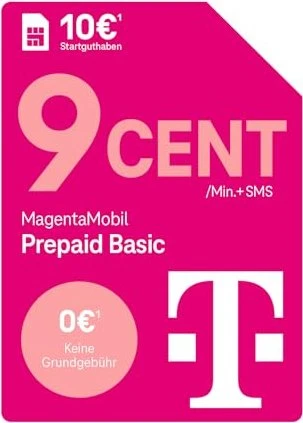 Telekom Magenta Mobil Prepaid Basic für 5€ (-17%)