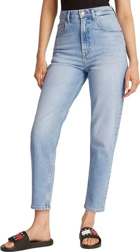 Tommy Hilfiger Mom High Waist Jeans denim light (Damen) für 23€ (-27%)