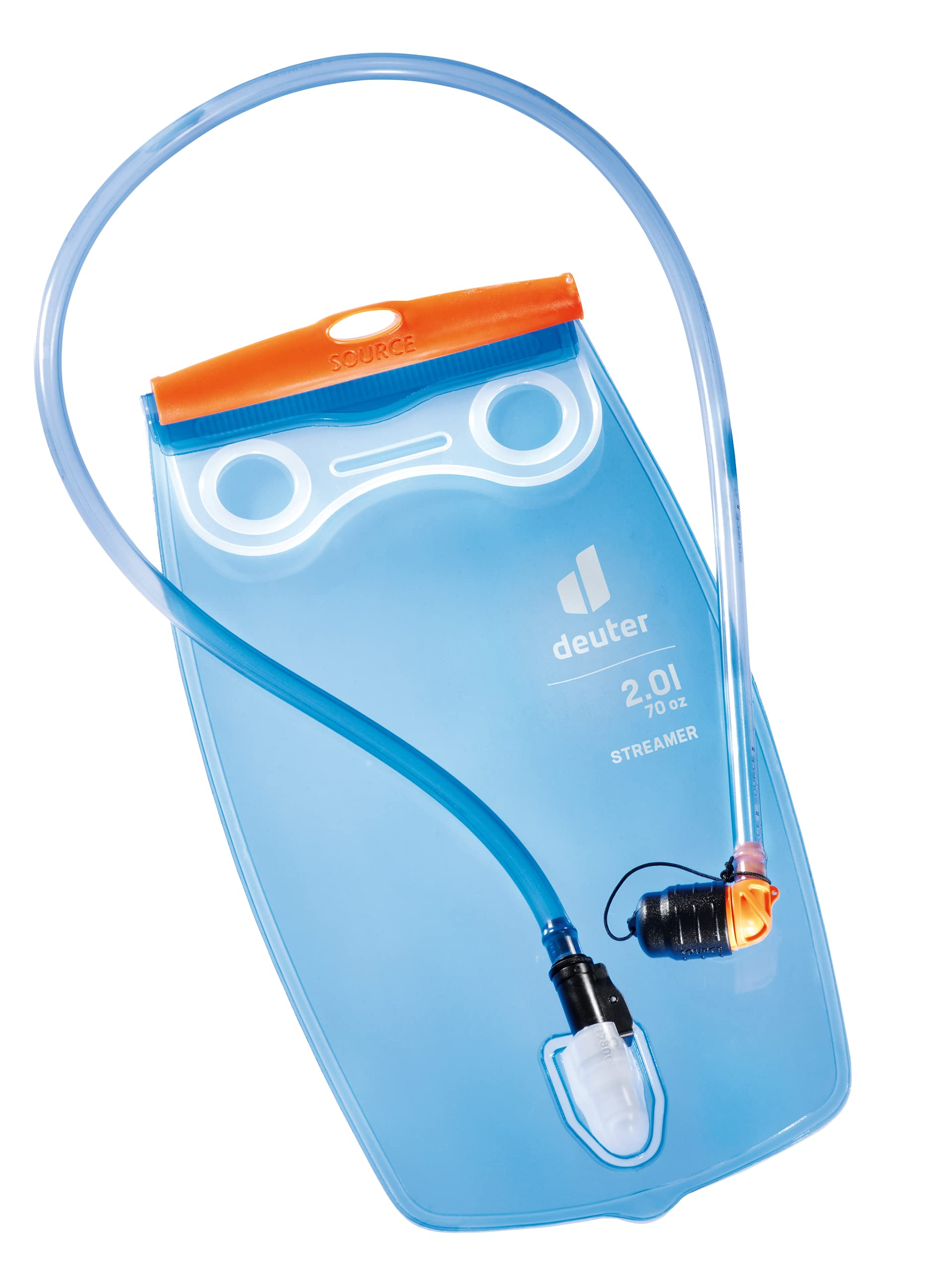 Deuter Streamer 2.0 Trinksystem | Trinkblase 2L transparent | Easy Clean, Schiebe-Clip Verschluss, aufsteckbare Schutzkappe für 20€ (-37%)