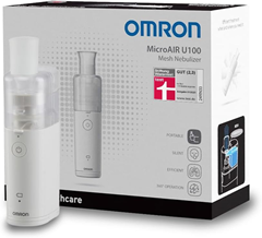 OMRON MicroAir U100 Inhalationsgerät (Geräuschlos, Membran-Technologie, mobil) für 80€ (-11%)